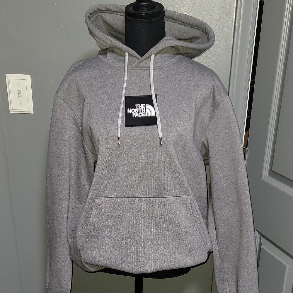 The North Face Heather Gray Pullover Hoodie